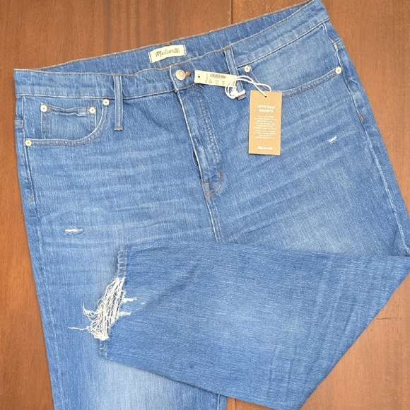 MADEWELL Classic Straight Womens 35 New Nwt Jeans - Picture 1 of 10